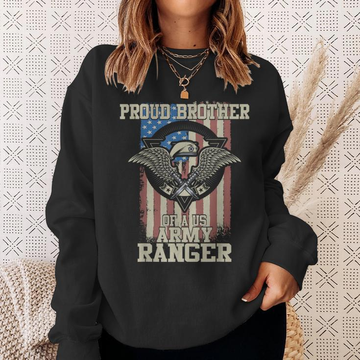 Proud Brother Of Us Army Ranger Sweatshirt Gifts for Her