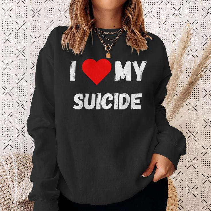 Provocative Suicide Awareness Activism Advocacy Sweatshirt Gifts for Her