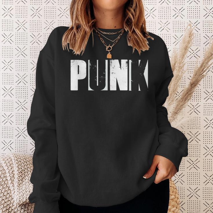 Punk Das Ist Meine Musik Rock Punker Sweatshirt Geschenke für Sie