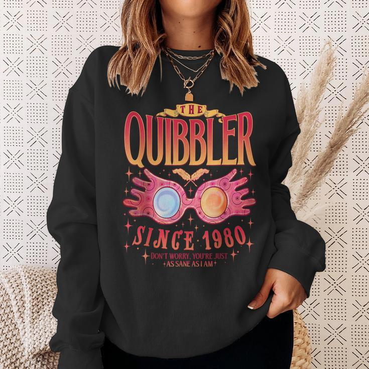 The Quibbler Since 1980 Bookish Fantasy Reader Book Lover Sweatshirt Gifts for Her
