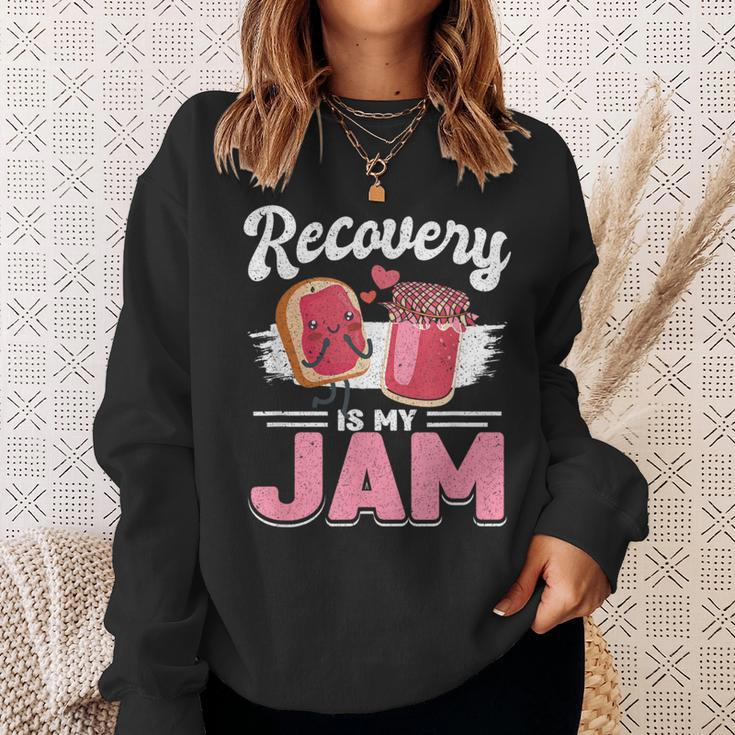Recovery Jam Narcotics Anonymous Na Aa Sober Sobriety Sweatshirt Gifts for Her