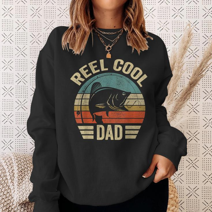 Reel Cool Dad Father's Day Fishing Sweatshirt Gifts for Her