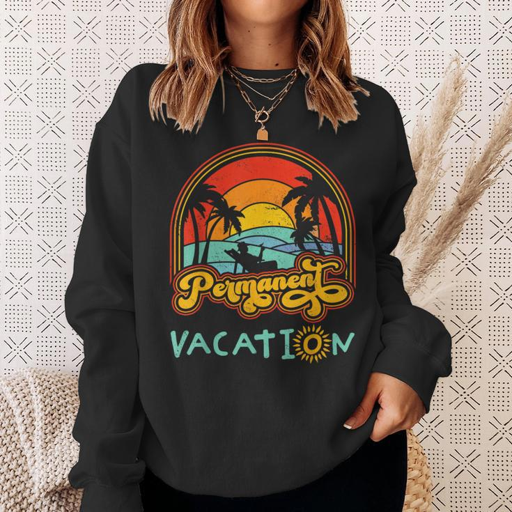 Rentner Permanent Vacation Renteneintritt Urlaub Sweatshirt Geschenke für Sie