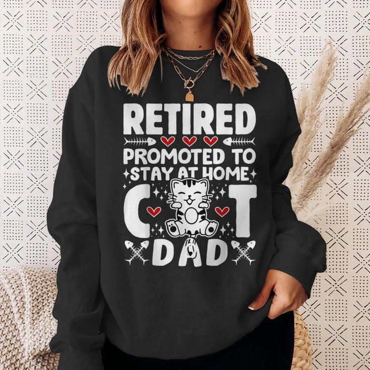 Retirement Plan Cats Owner Lovers Cat Dad Sweatshirt Gifts for Her