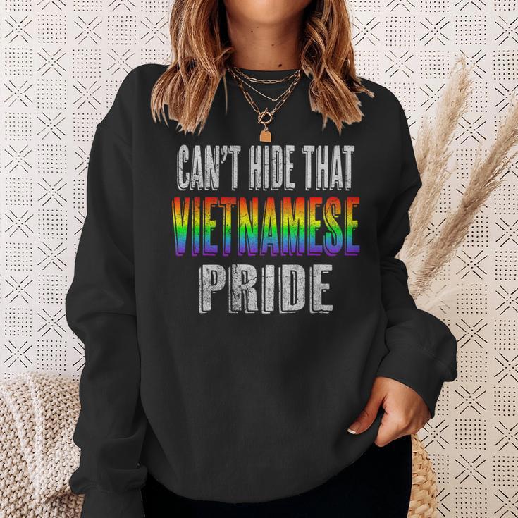 Retro 70'S 80'S Style Can't Hide That Vietnamese Pride Sweatshirt Gifts for Her