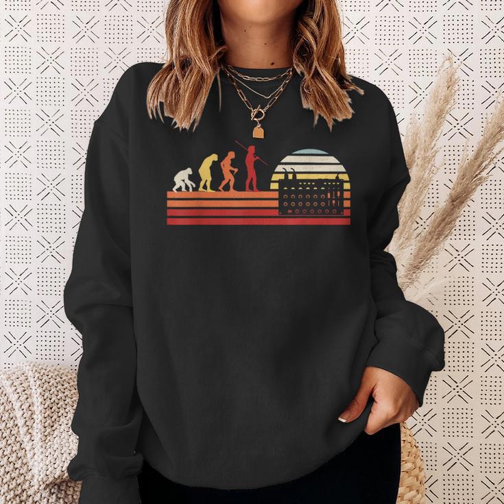 Retro Audio Engineer Sound Vintage Music Audio Engineer Sweatshirt Gifts for Her