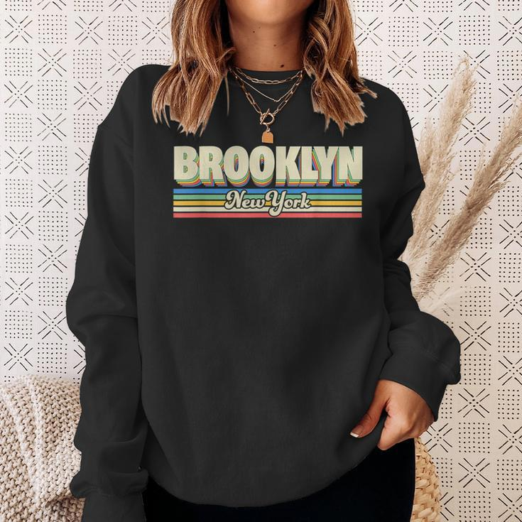 Retro Brooklyn New York City Nyc Vintage Ny Sweatshirt Gifts for Her