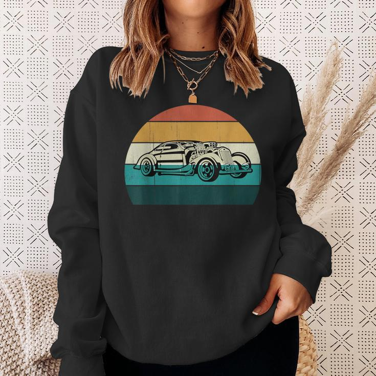 Retro Hotrod Car Vintage Auto Classic Muscle Cars Sweatshirt Gifts for Her
