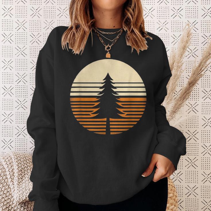 Retro Minimalistische Kieferintage Grafik Sweatshirt Geschenke für Sie