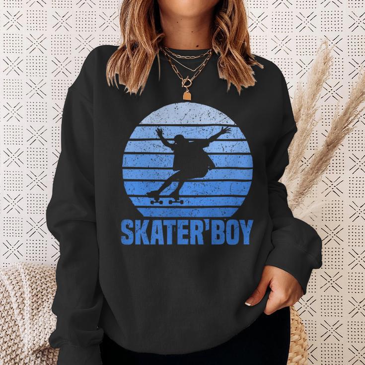 Retro Skater Boy Sweatshirt Geschenke für Sie