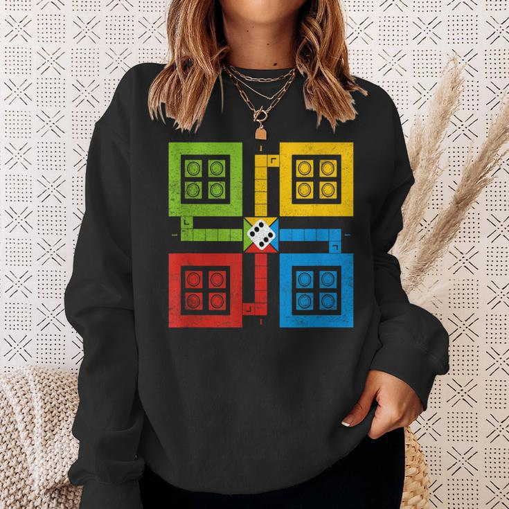 Retro Vintage Ludo Game Classic Game Costume Sweatshirt Gifts for Her