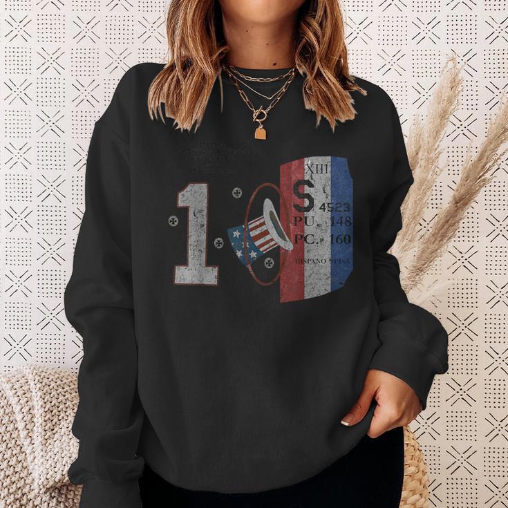 Rickenbacker Spad Xiii Wwi Aviation History Series Sweatshirt Gifts for Her