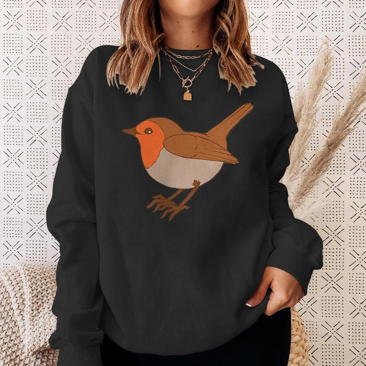 Robin Bird Robin Singbird Bird Sweatshirt Geschenke für Sie