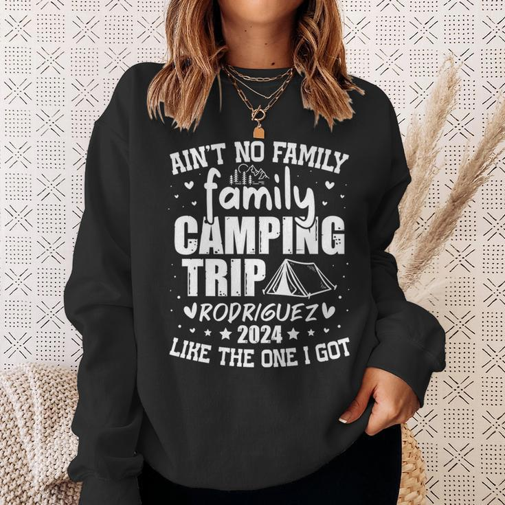 Rodriguez Family Name Reunion Camping Trip 2024 Matching Sweatshirt Gifts for Her