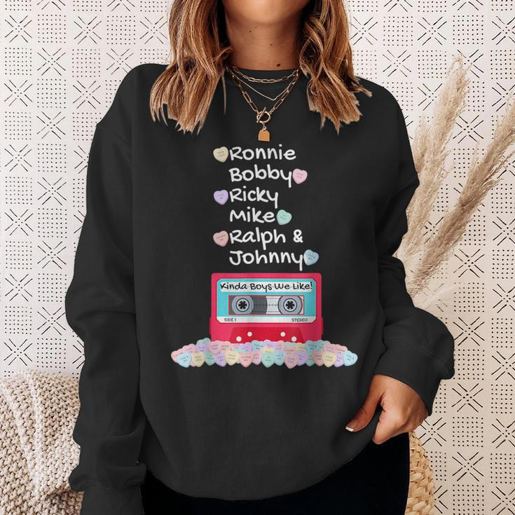Ronnie Bobby Ricky Mike Ralph And Johnny Kinda Boys We Like Sweatshirt Gifts for Her