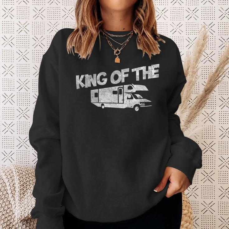 Rv Driver Motorhome OwnerKing Of The Rv Sweatshirt Gifts for Her