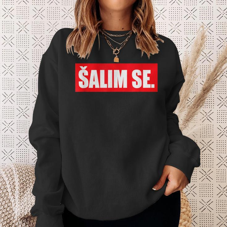Salim Se Serbian Croatian Bosnian Ich Mache Fun Sweatshirt Geschenke für Sie