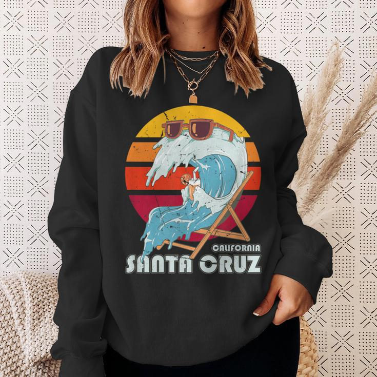 Santa Cruz California Vintage Retro S Sweatshirt Geschenke für Sie