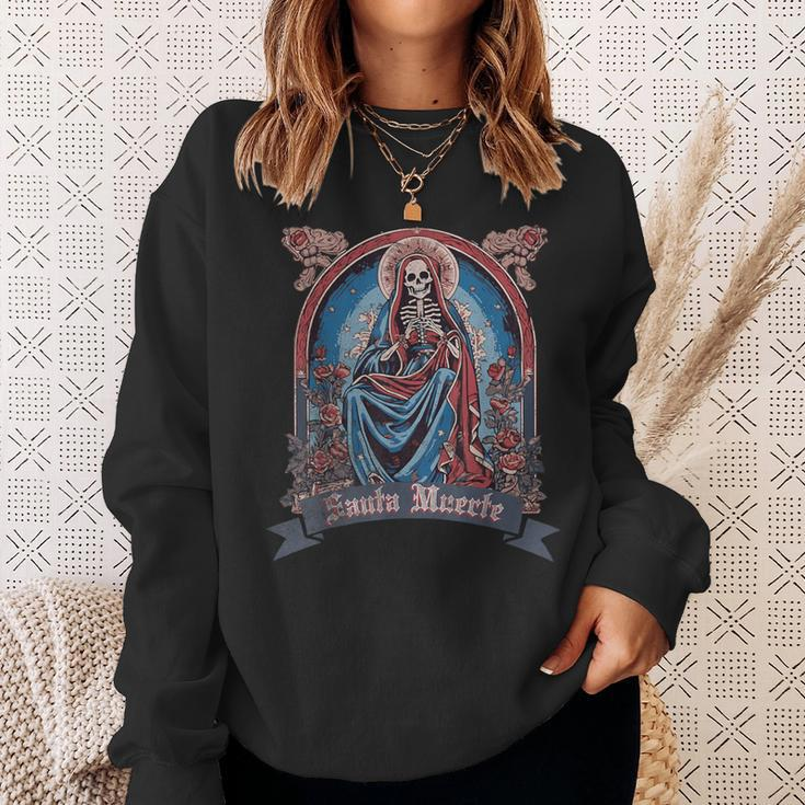 Santa Muerte Saint Death Sweatshirt Gifts for Her