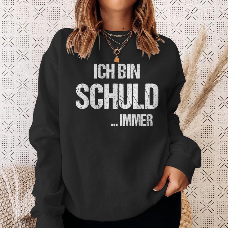 Sarcasm Ich Bin Schuld Sweatshirt Geschenke für Sie