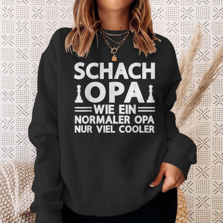 Schach Opaiel Cooler Schach Opa Sweatshirt Geschenke für Sie