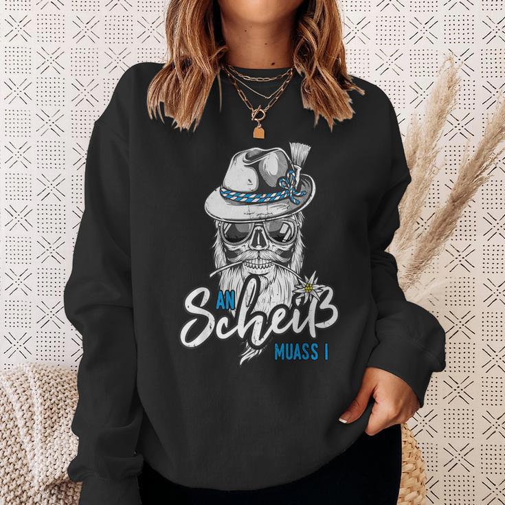 An Scheiß Muass I Trachten Grantler S Sweatshirt Geschenke für Sie