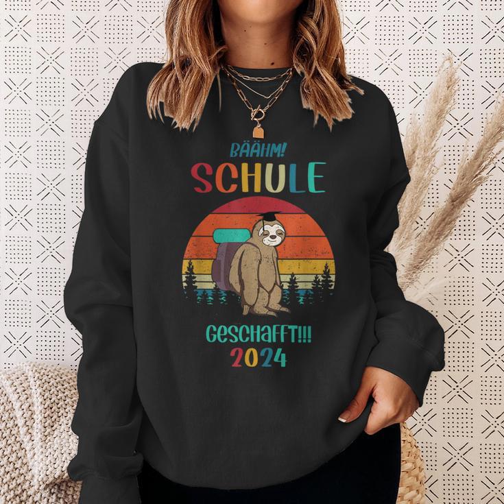 Schulabschluss Abitur Realschule Hauptschule Schule 2024 Sweatshirt Geschenke für Sie