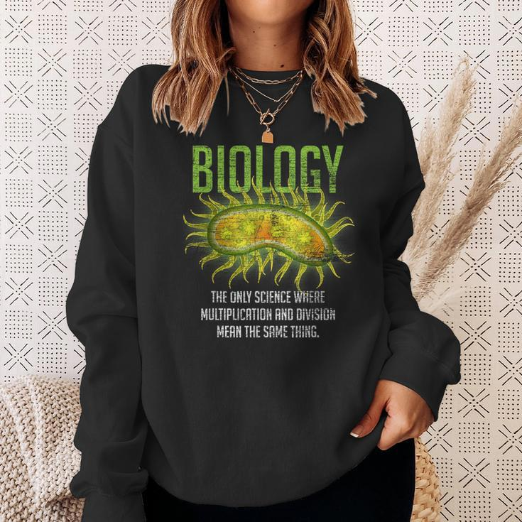 The Only Science Biology Sweatshirt Gifts for Her