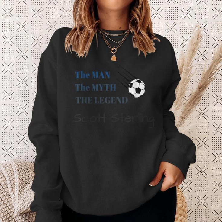 Scott SterlingStudio C Soccer Goalie Fan Wear Sweatshirt Gifts for Her