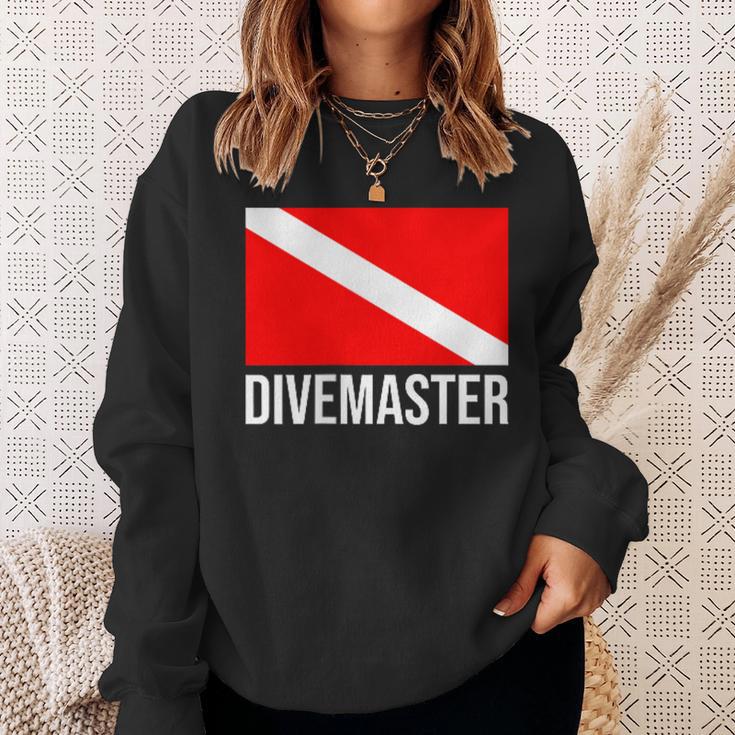 Scuba Flag Diver Down Flag Divemaster Sweatshirt Geschenke für Sie