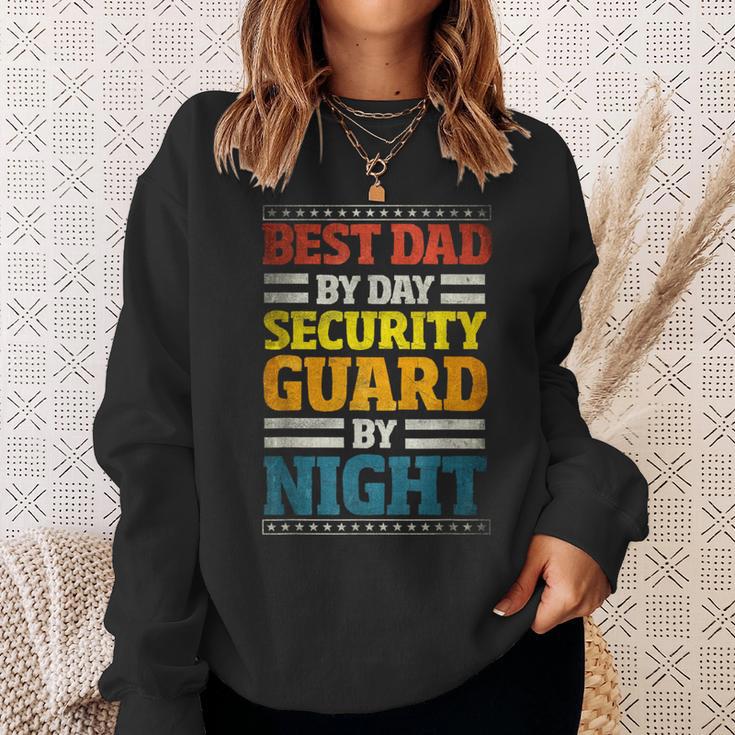 Security Guard Best Dad By Day Officer By Night Sweatshirt Gifts for Her