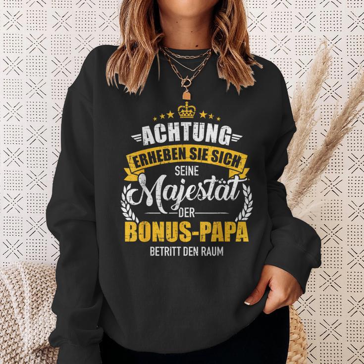 Seine Majestät Bonus Papa Slogan Sweatshirt Geschenke für Sie