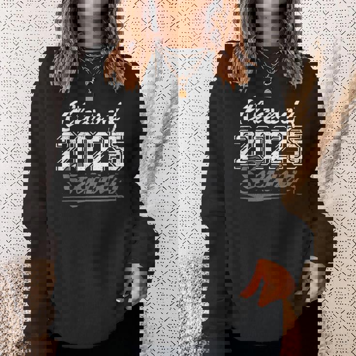 Senior 2025 Class Of 2025 Back To School 2025 Vintage Sweatshirt Gifts for Her