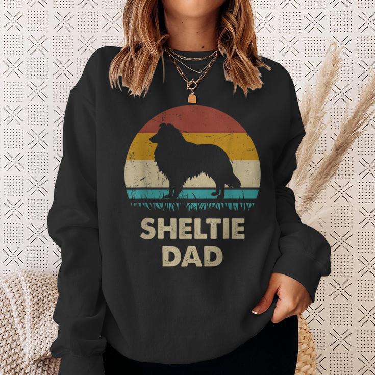 Sheltie Dad For Sheltie Dogintage Sweatshirt Geschenke für Sie