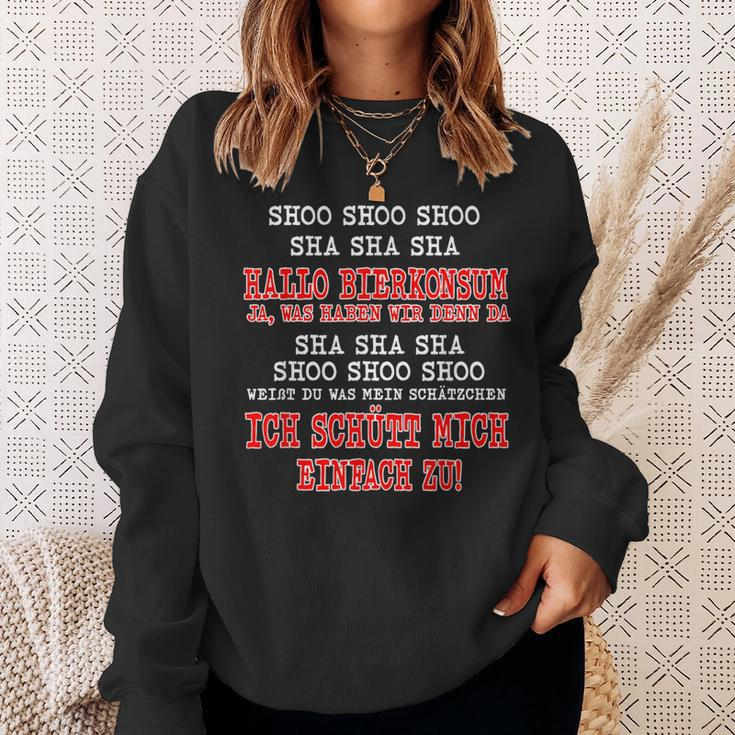 Sho Sho Sho Sha Sha Sha Hello Bierkonsum Ja Was Haben Haben Sweatshirt Geschenke für Sie