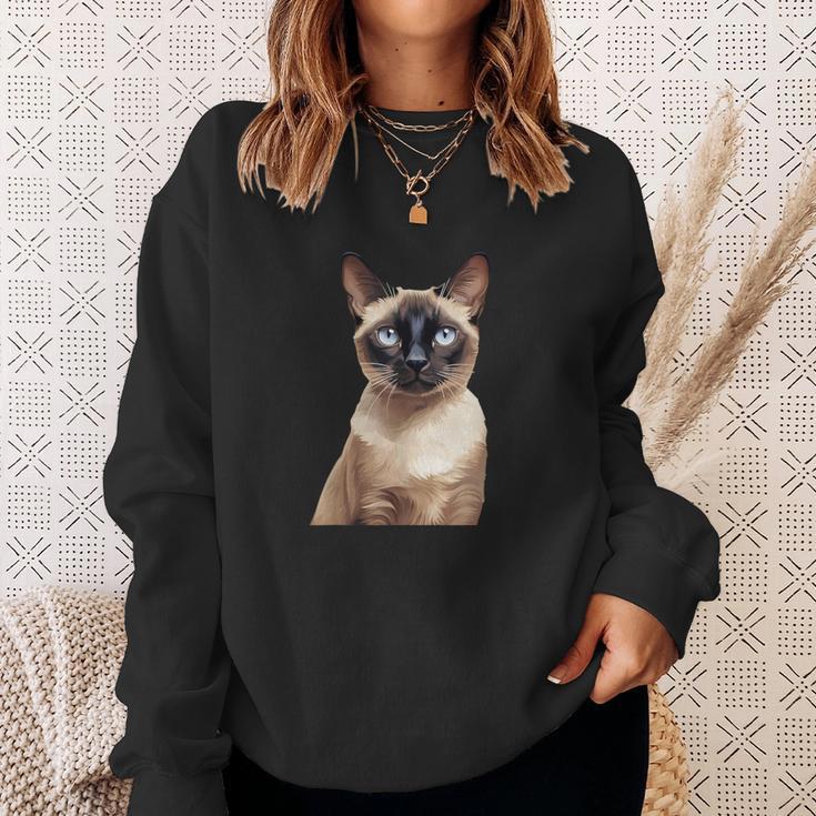 Siamese Cat Sweatshirt Geschenke für Sie