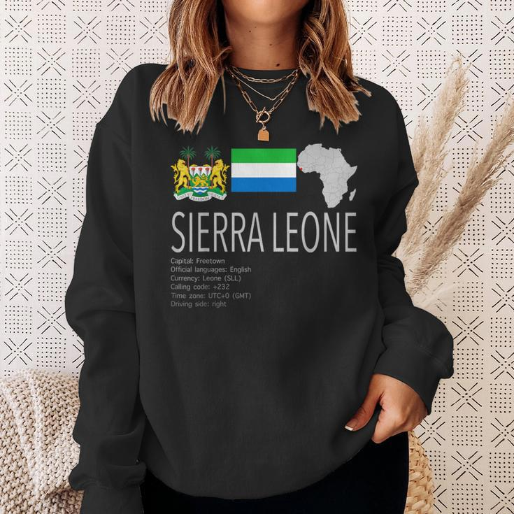 Sierra LeoneSweatshirt Gifts for Her