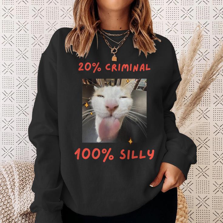 That Silly Cat Meme For The Internet Age Generation Sweatshirt Gifts for Her