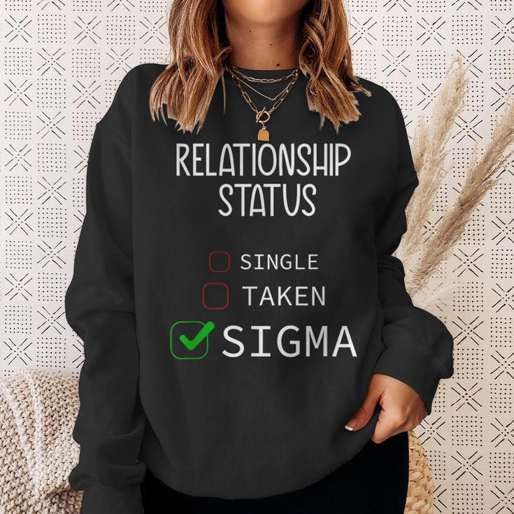 Single Taken Sigma Valentine's Day 2024 Sweatshirt Gifts for Her