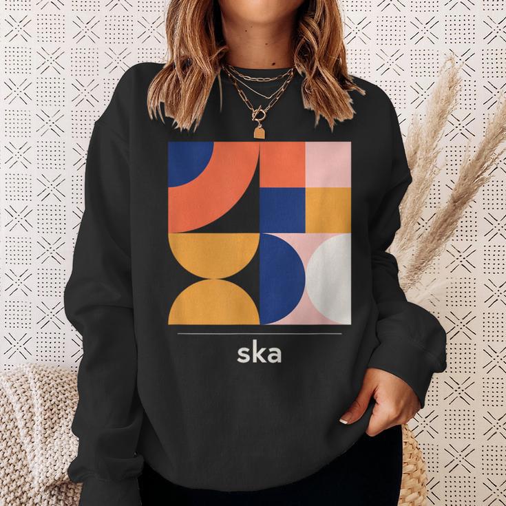 Ska Vintage Jazz Music Band Minimal Sweatshirt Geschenke für Sie