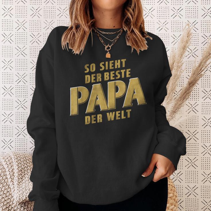 So Sieht Der Beste Papa Der Weltatertags -Atertag Opa Sweatshirt Geschenke für Sie