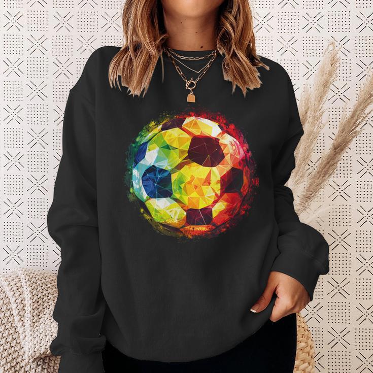 Soccer Ball For All Soccer Lovers Sweatshirt Gifts for Her