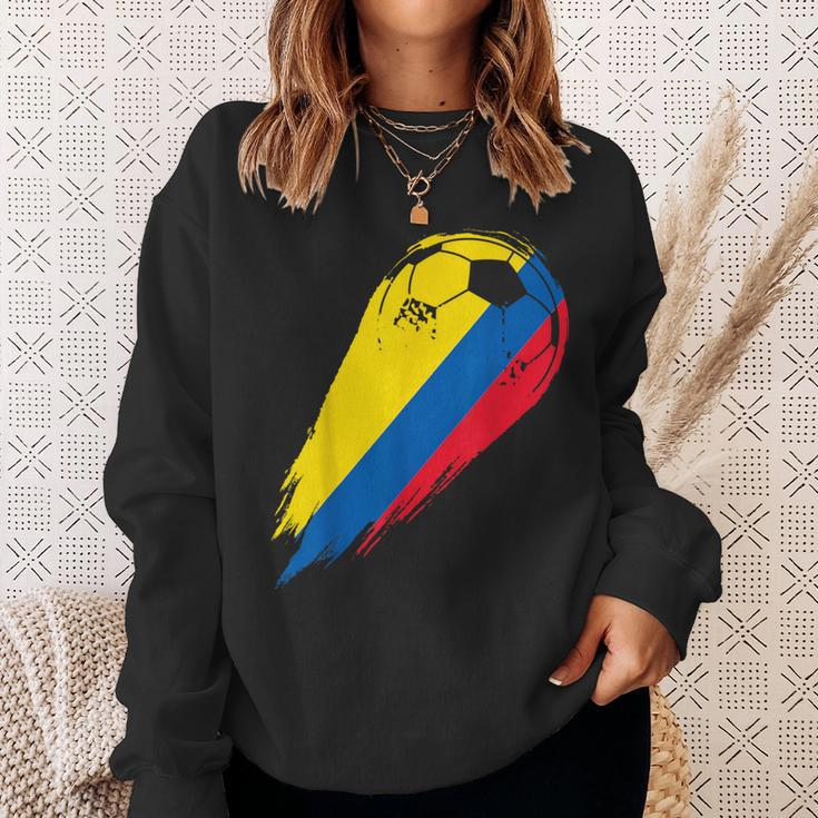 Soccer Player Of Pride Colombia Sweatshirt Gifts for Her