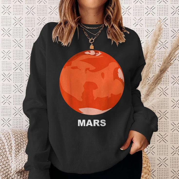 Solar System Group Costumes Giant Planet Mars Costume Sweatshirt Gifts for Her
