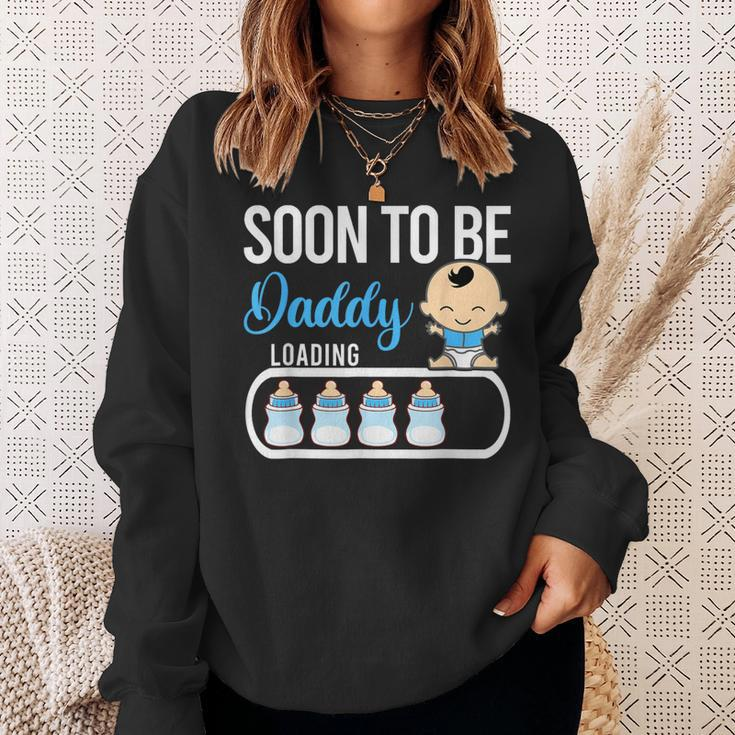 Soon To Be Daddy Boy Pregnancy Announcement Dad Father Men Sweatshirt Gifts for Her