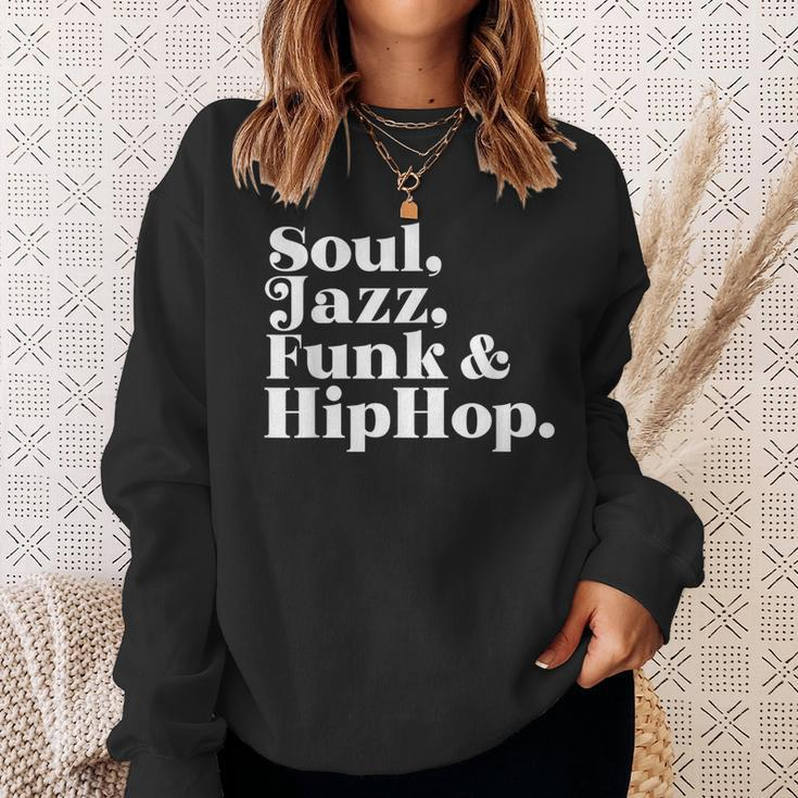 Soul Jazz Funk Hip Hop Sweatshirt Gifts for Her