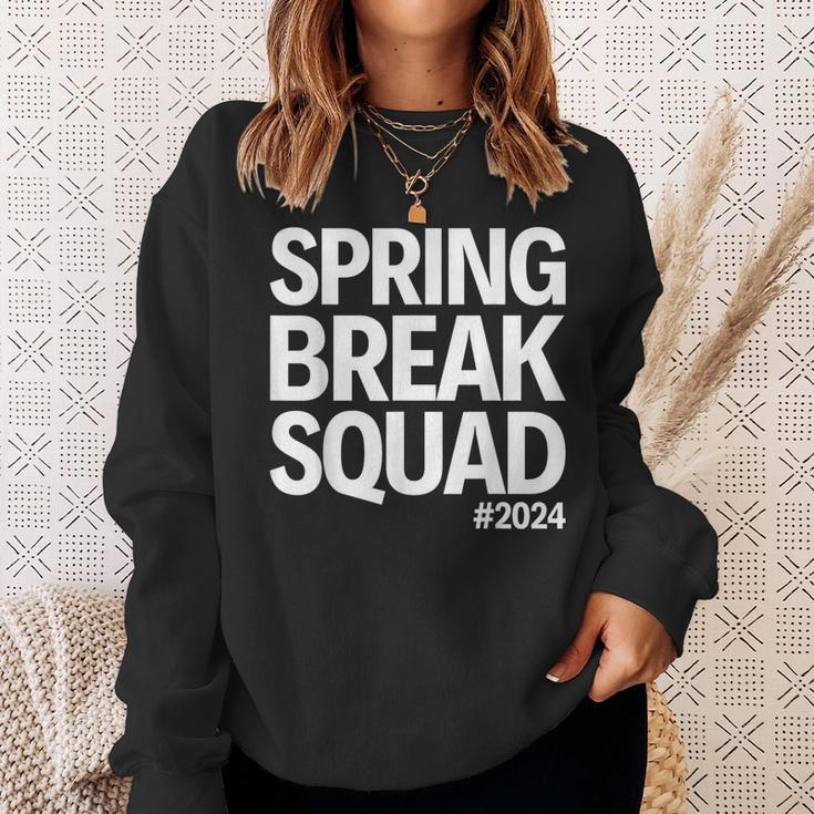 Spring Break Squad 2024 Summer Trip Family Reunion Sweatshirt Gifts for Her