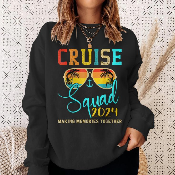 Squad Crew Cruise 2024 Summer Vacation Matching Family Group Sweatshirt Gifts for Her