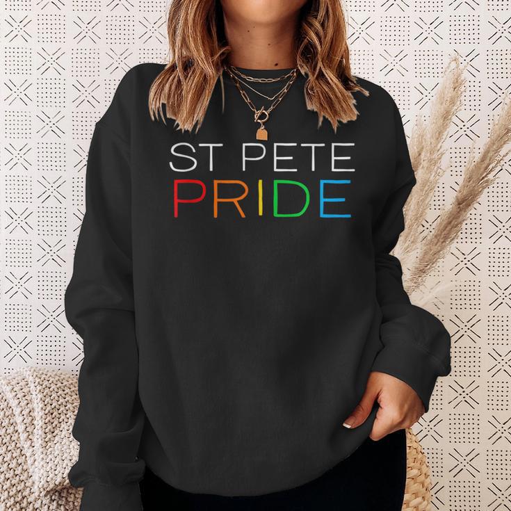 St Pete Florida Pride Sweatshirt Gifts for Her