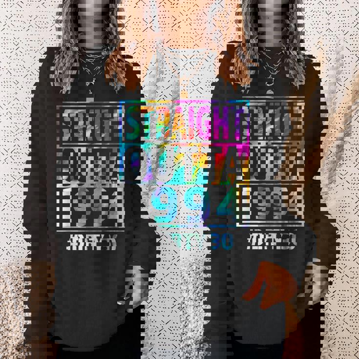 Straight Outta 1994 Dirty Thirty 30Th Birthday Sweatshirt Gifts for Her